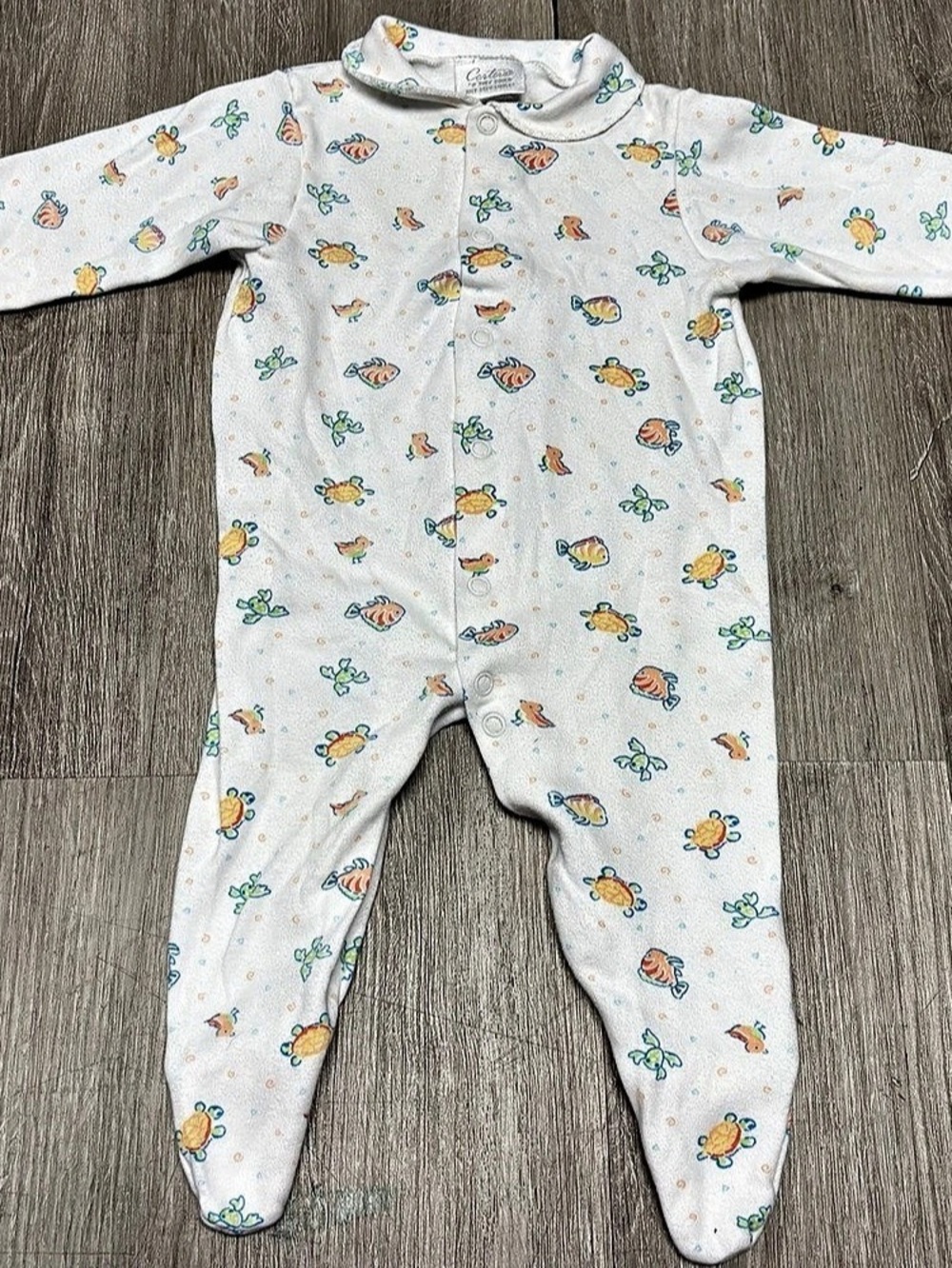 Vintage 90s Carter’s Footie Sleeper Pajamas If They Could Just Stay Little